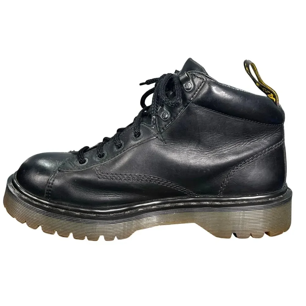 Vintage Y2K Dr. Martens Black Leather Made In England Chukka Boots Size 9 US 10